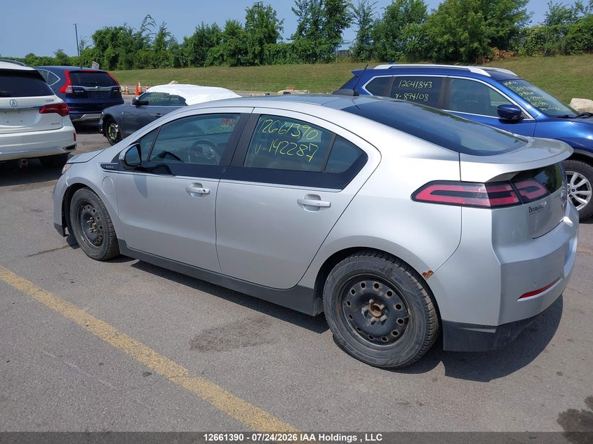 Vin: 1g1ra6e41fu142287, lot: 3072802, chevrolet volt 20153