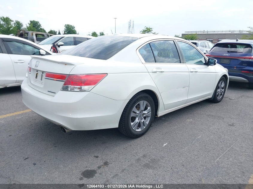 Vin: 1hgcp2f65ca801944, lot: 3072803, honda accord se 20124