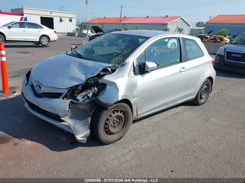 Vin: vnkjtud37ea008421, lot: 3072806, toyota yaris ce 20142