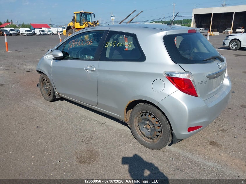 Vin: vnkjtud37ea008421, lot: 3072806, toyota yaris ce 20143