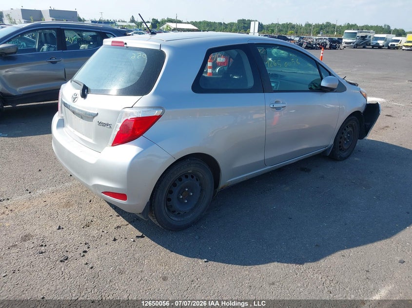 Vin: vnkjtud37ea008421, lot: 3072806, toyota yaris ce 20144