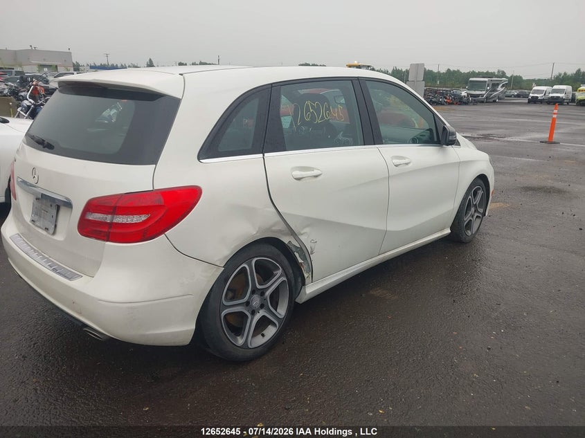 Vin: wddmh4eb7dj166825, lot: 3072809, mercedes-benz b 250 sports tourer 20134