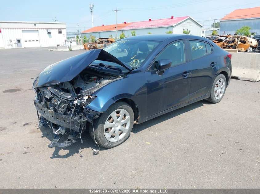 Vin: 3mzbm1u72fm234797, lot: 3072815, mazda mazda3 gx 20152