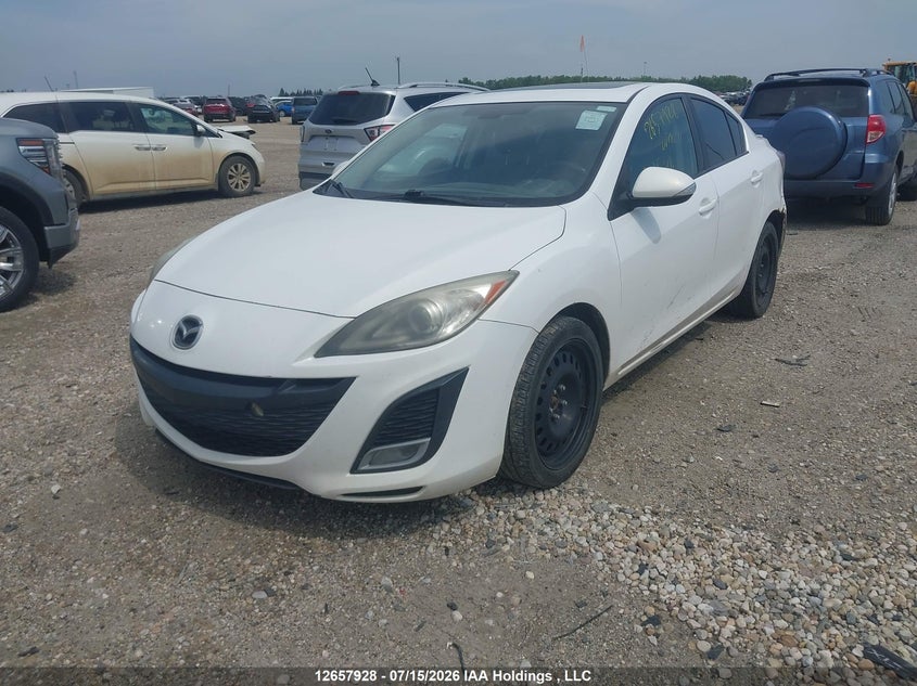 2010 Mazda 3, Удар сзади, IAAI, VIN JM1BL1S58A1267171 — фото 2