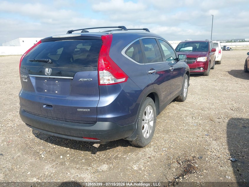 Vin: 2hkrm4h97eh113847, lot: 3072835, honda cr-v touring 20144