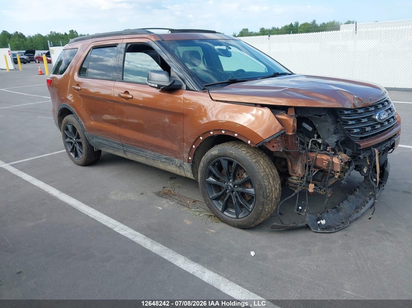 Vin: 1fm5k8d86hgd60709, lot: 3072838, ford explorer xlt 2017 img_1