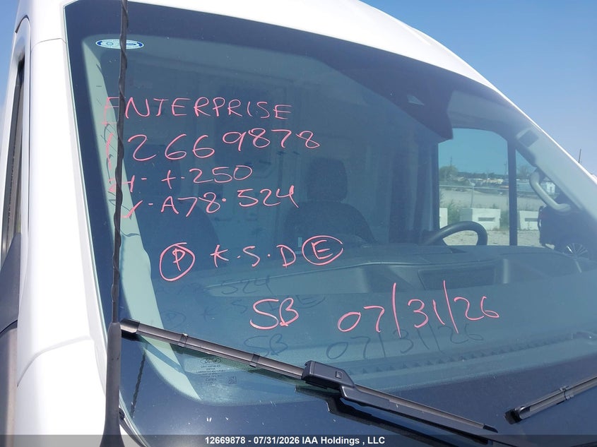 2024 FORD TRANSIT VAN 3.5L V-6 DI, DOHC, VVT, 275HP