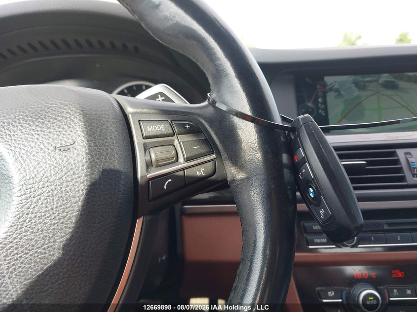 2013 BMW 5ER SEDAN 3.0L I6 FI DOHC 24V NF4