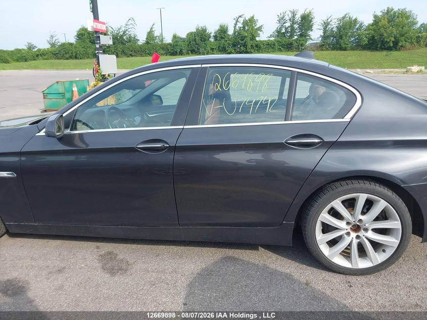 2013 BMW 5ER SEDAN 3.0L I6 FI DOHC 24V NF4