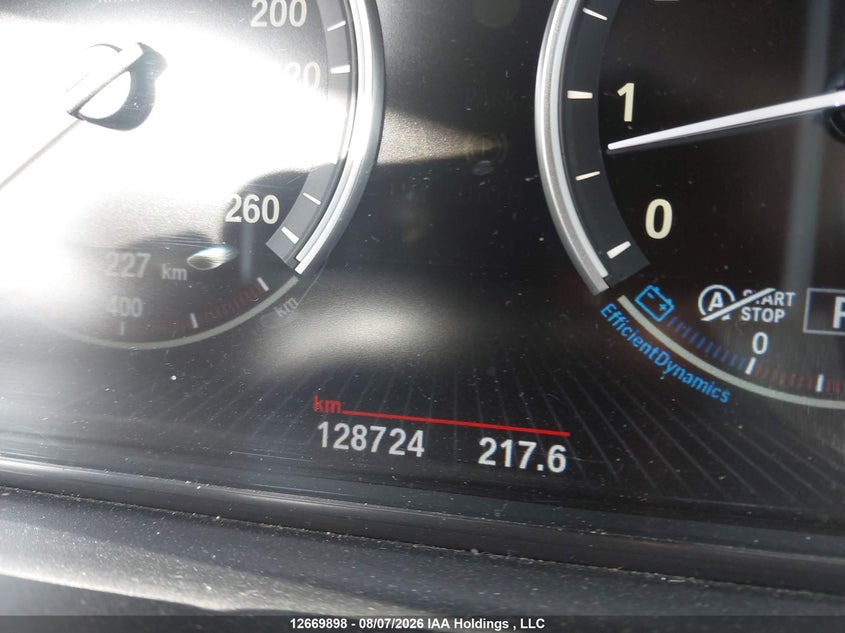 2013 BMW 5ER SEDAN 3.0L I6 FI DOHC 24V NF4