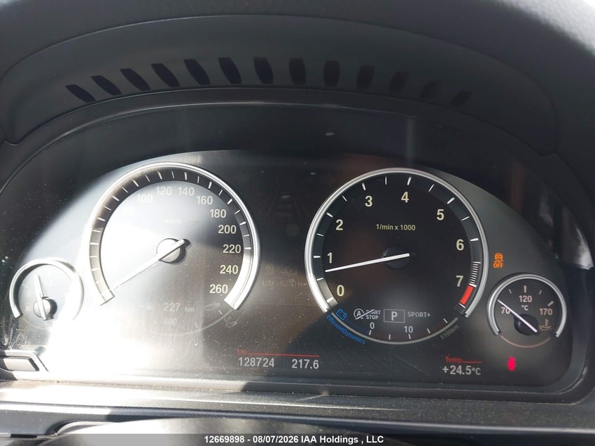 2013 BMW 5ER SEDAN 3.0L I6 FI DOHC 24V NF4