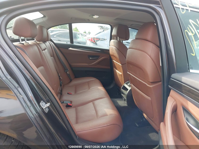 2013 BMW 5ER SEDAN 3.0L I6 FI DOHC 24V NF4