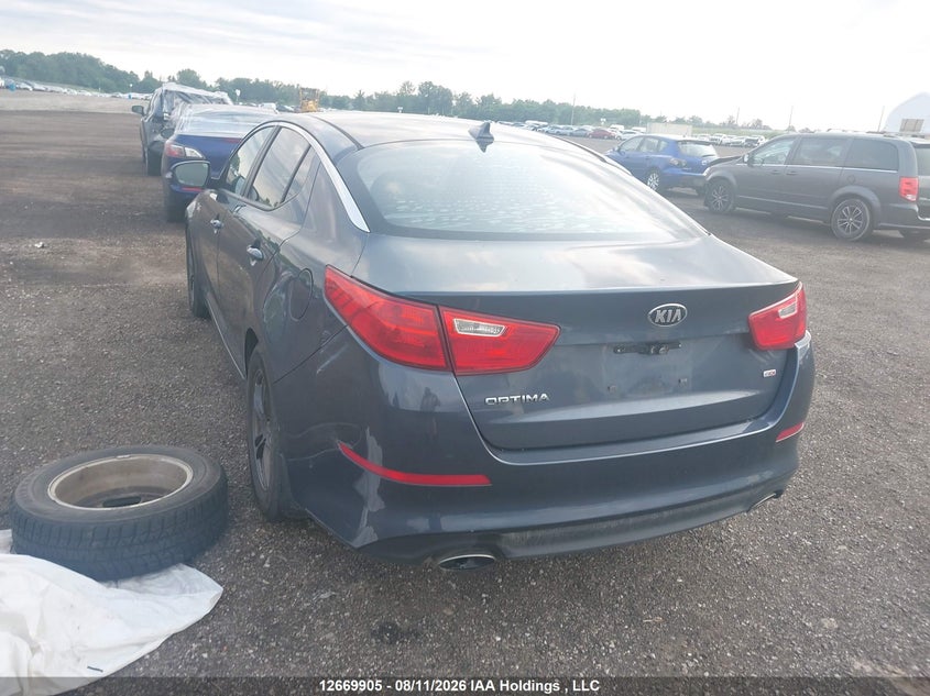 Vin: knagm4a76f5551564, lot: 3072880, kia optima lx 20153