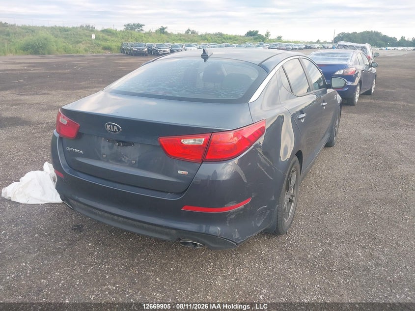 Vin: knagm4a76f5551564, lot: 3072880, kia optima lx 20154