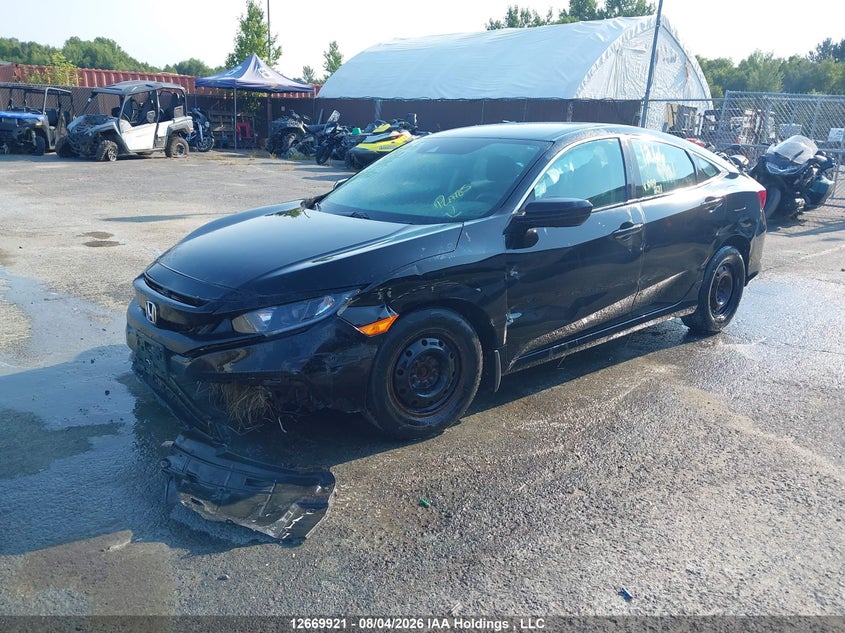Vin: 2hgfc2f53mh000271, lot: 3072896, honda civic lx 20212