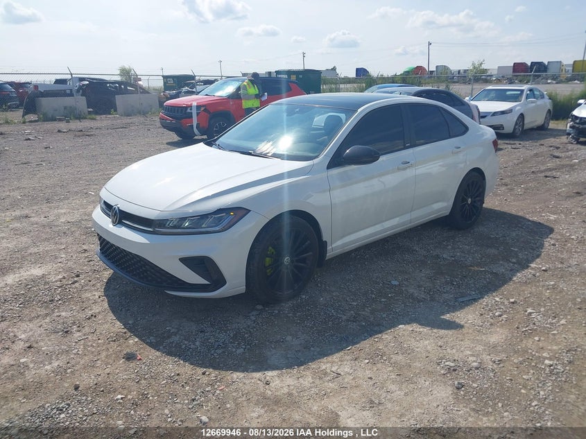 Vin: 3vwsx7bu7sm004685, lot: 3072921, volkswagen jetta comfortline 20252