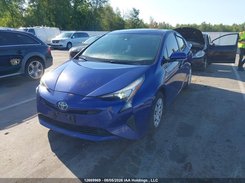 Vin: jtdkarfu7j3553393, lot: 3072945, toyota prius technology 20182