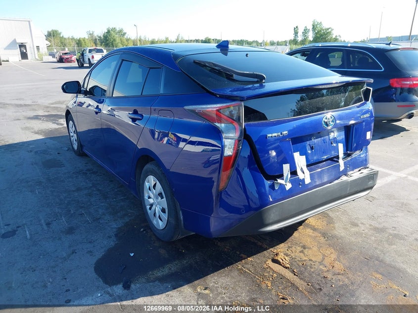 Vin: jtdkarfu7j3553393, lot: 3072945, toyota prius technology 20183