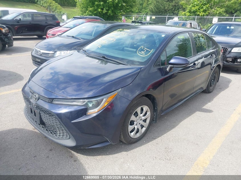 2021 Toyota Corolla, Front, IAAI, VIN 5YFBPMBE9MP254449 — photo 2