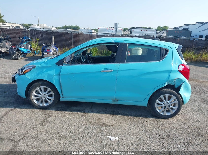 2021 CHEVROLET SPARK HATCHBACK 1.4L I-4 DOHC, VVT, 98HP