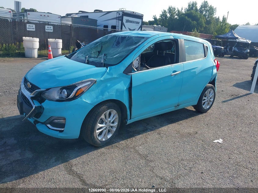 2021 CHEVROLET SPARK HATCHBACK 1.4L I-4 DOHC, VVT, 98HP