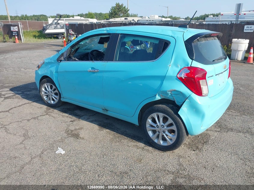 2021 CHEVROLET SPARK HATCHBACK 1.4L I-4 DOHC, VVT, 98HP