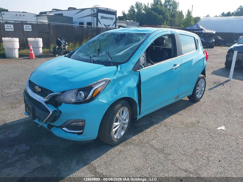 2021 CHEVROLET SPARK HATCHBACK 1.4L I-4 DOHC, VVT, 98HP