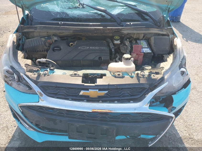 2021 CHEVROLET SPARK HATCHBACK 1.4L I-4 DOHC, VVT, 98HP