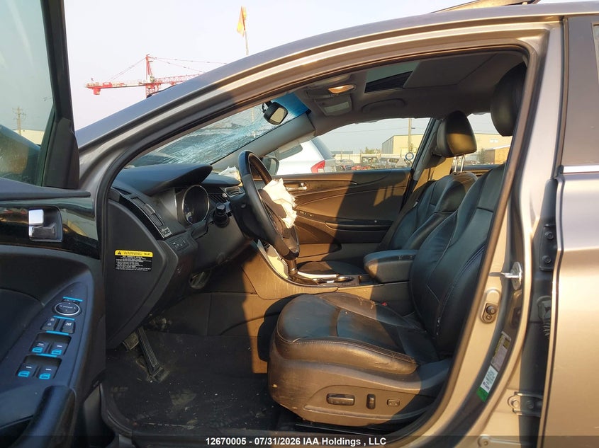 2013 HYUNDAI SONATA SEDAN 2.4L I-4 DI, DOHC, VVT, 198HP