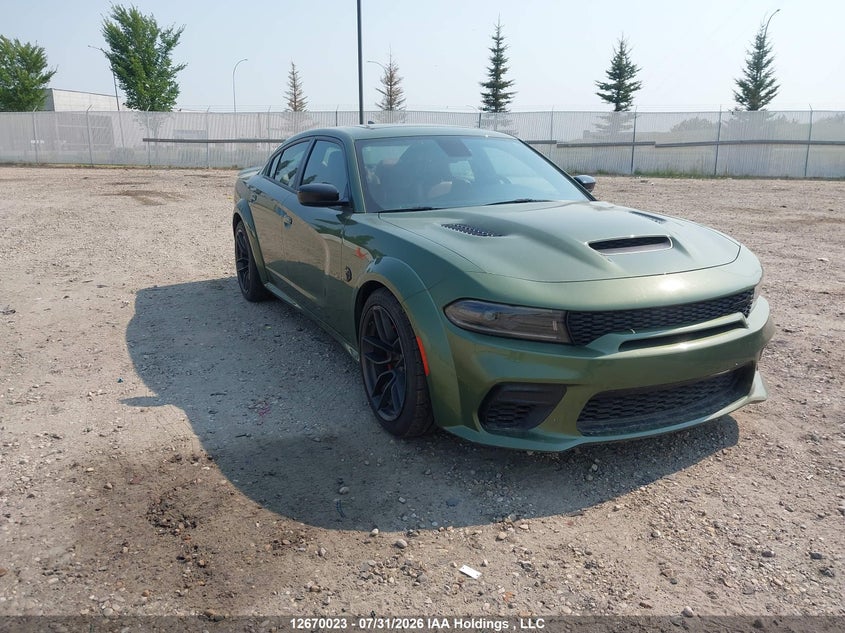 Vin: 2c3cdxl97ph543599, lot: 3072999, dodge charger srt hellcat widebody jailbreak 2023 img_1