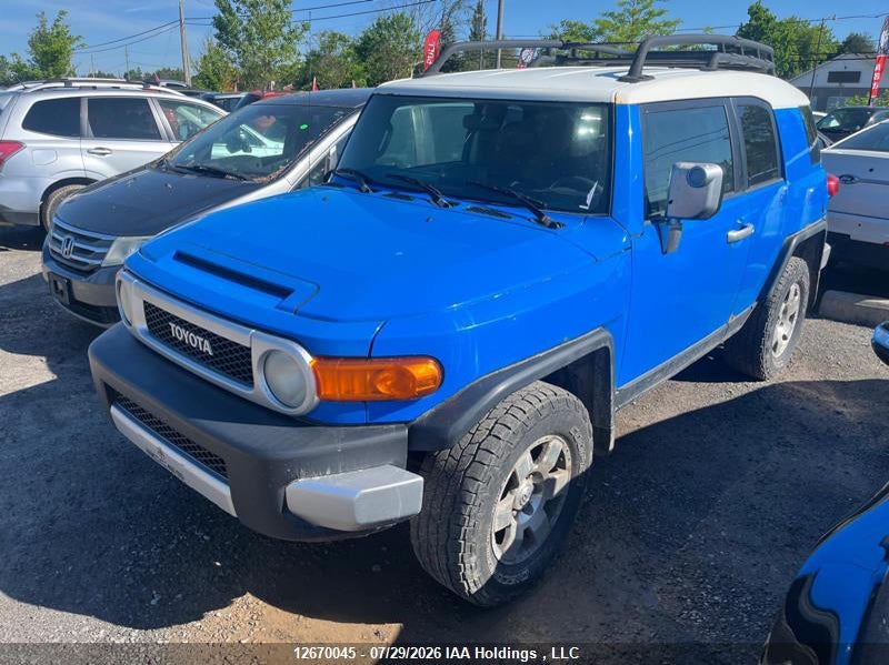 2008 Toyota Fj Cruiser, Левый бок, IAAI, VIN JTEBU11F58K001307 — фото 2