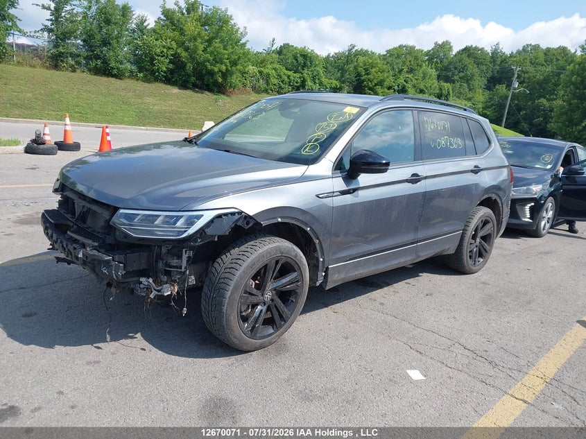 Vin: 3vv8b7ax4pm087363, lot: 3073050, volkswagen tiguan 20232