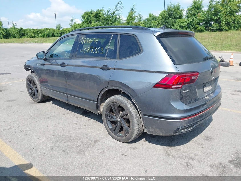 Vin: 3vv8b7ax4pm087363, lot: 3073050, volkswagen tiguan 20233