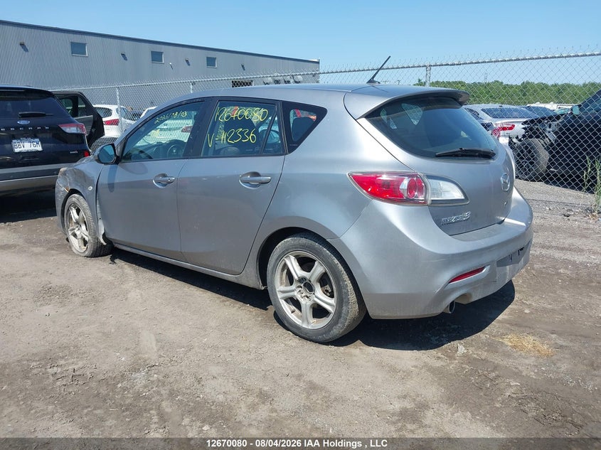 Vin: jm1bl1hf2a1122336, lot: 3073059, mazda 3 20103