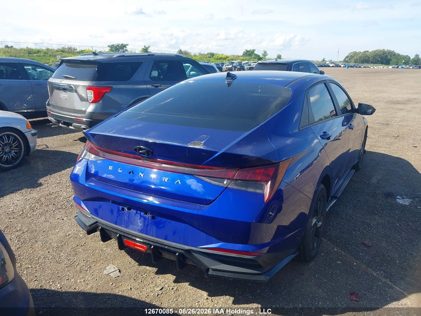 Vin: kmhlm4ag5pu608888, lot: 3073064, hyundai elantra preferred ivt with tech package 20234