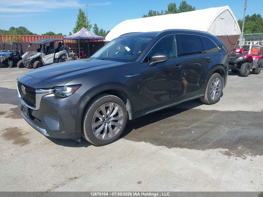 2025 Mazda CX-90, Interior Damage, IAAI, VIN JM3KKDHD6S1190411 — photo 2