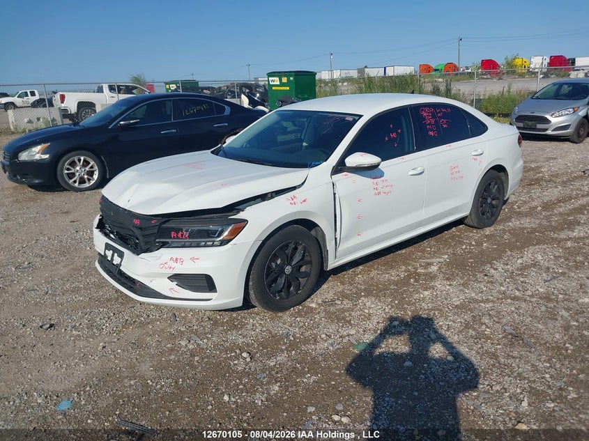 Vin: 1vwaa7a34lc003020, lot: 3073085, volkswagen passat comfortline 20202