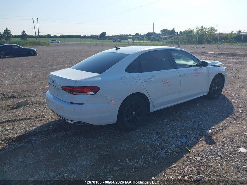 Vin: 1vwaa7a34lc003020, lot: 3073085, volkswagen passat comfortline 20204