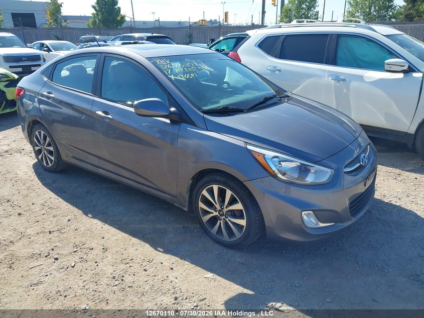 Vin: kmhct4ae2hu196691, lot: 3073093, hyundai accent se 2017 img_1