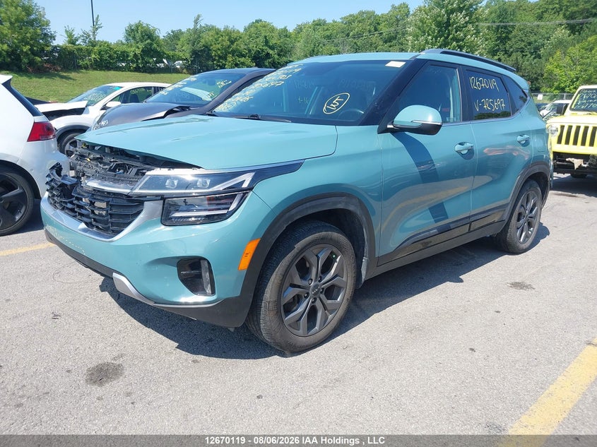 2025 Kia Seltos, Rear, IAAI, VIN KNDEUCAAXS7725697 — photo 2