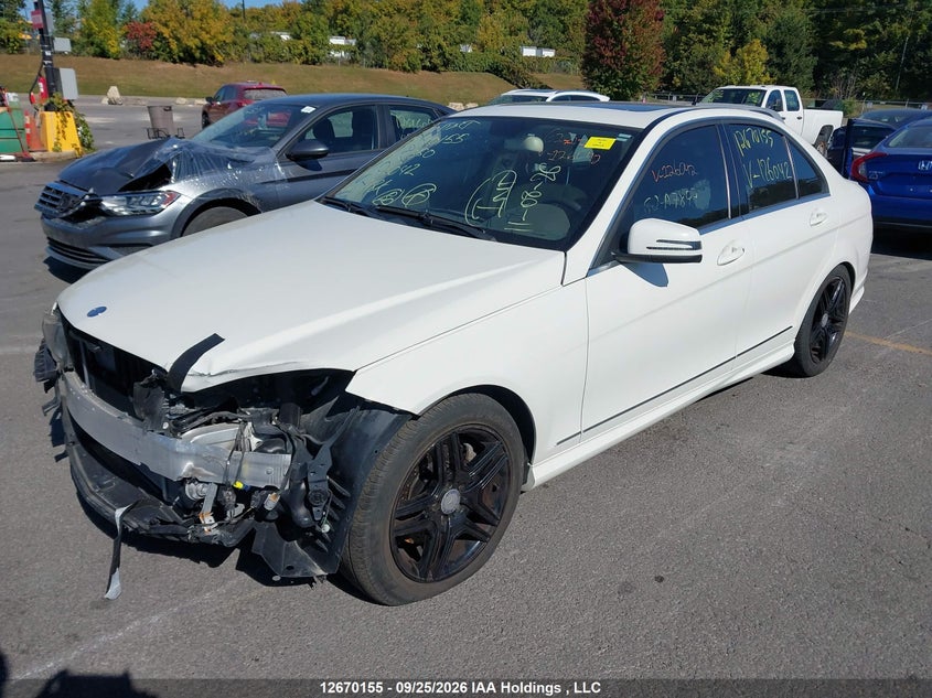 Vin: wddgf5gb2ar126042, lot: 3073164, mercedes-benz c350 20102