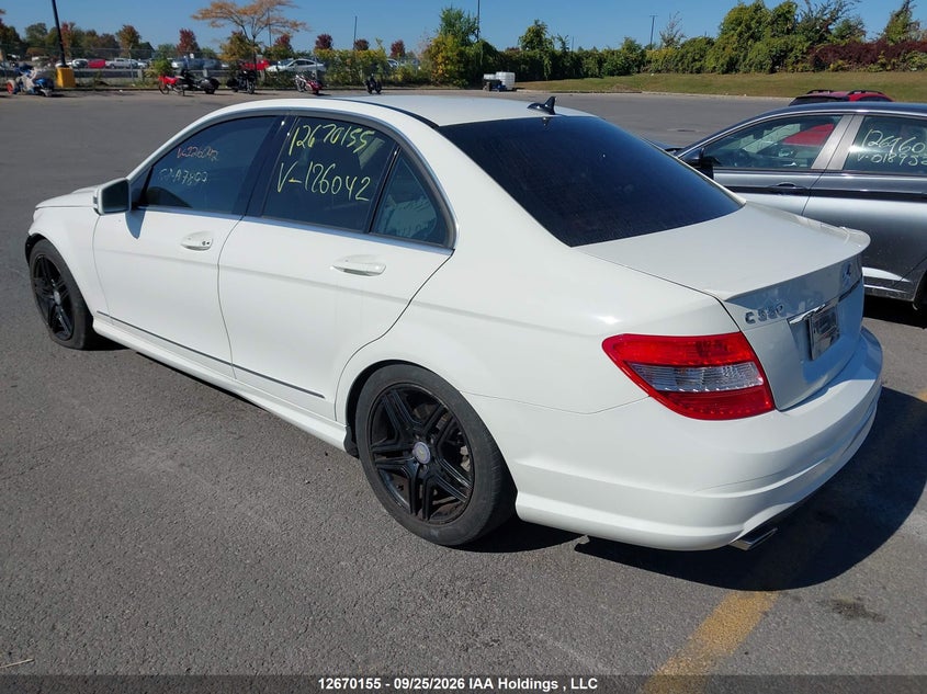 Vin: wddgf5gb2ar126042, lot: 3073164, mercedes-benz c350 20103