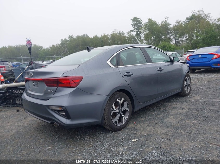 Vin: 3kpf54ad2le220983, lot: 3073169, kia forte ex 20204