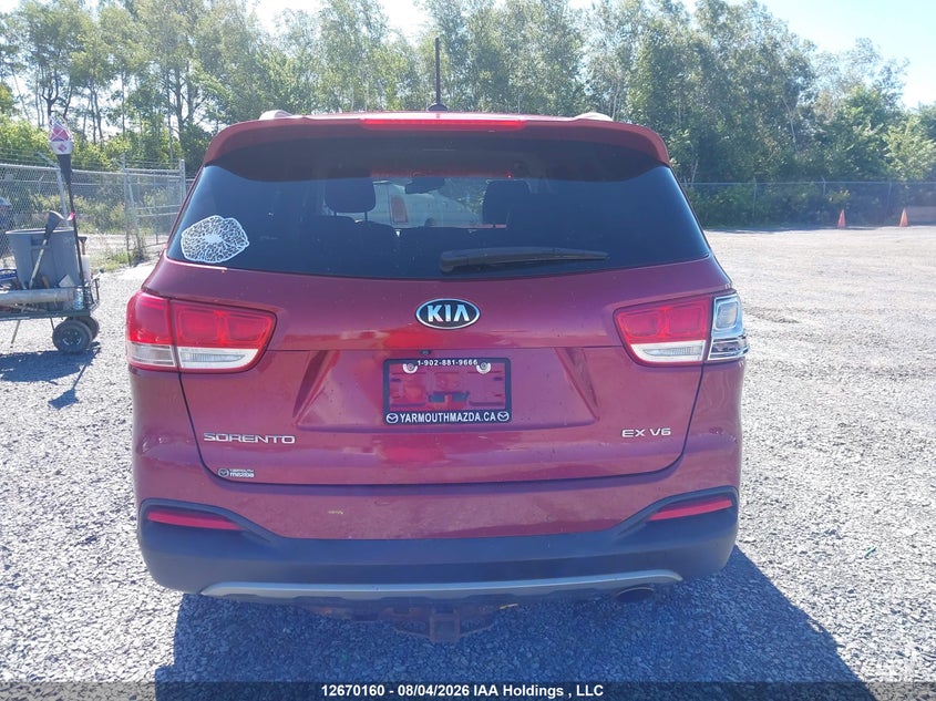 2016 KIA SORENTO SPORT UTILITY VEHICLE 3.3L V-6 DI, DOHC, VVT, 290HP