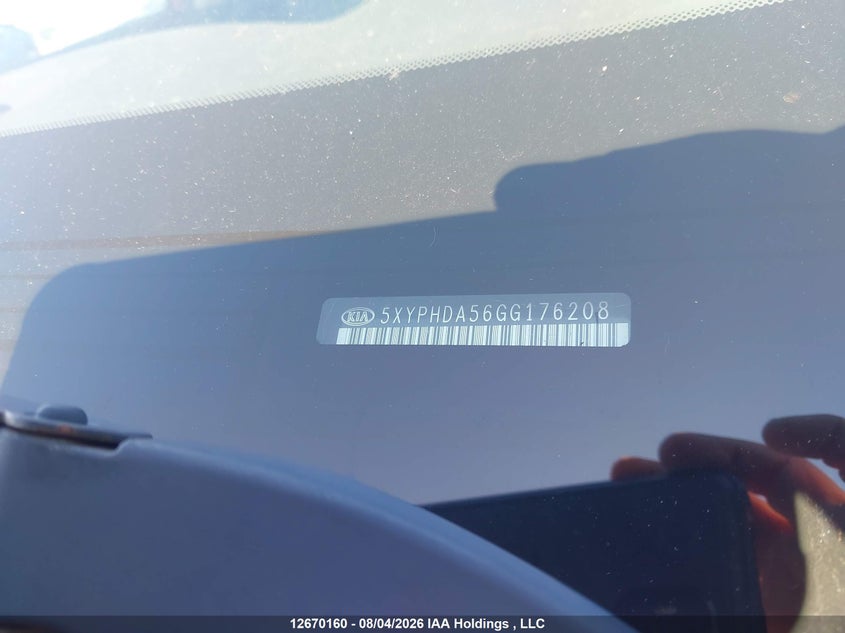 2016 KIA SORENTO SPORT UTILITY VEHICLE 3.3L V-6 DI, DOHC, VVT, 290HP