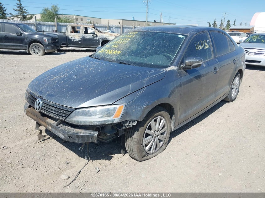 2011 Volkswagen Jetta, Front, IAAI, VIN 3VWDK7AJ1BM394875 — photo 2