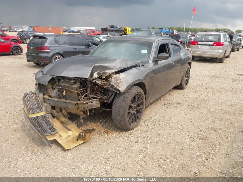 2008 Dodge Charger, Front, IAAI, VIN 2B3KA43G08H296426 — photo 2