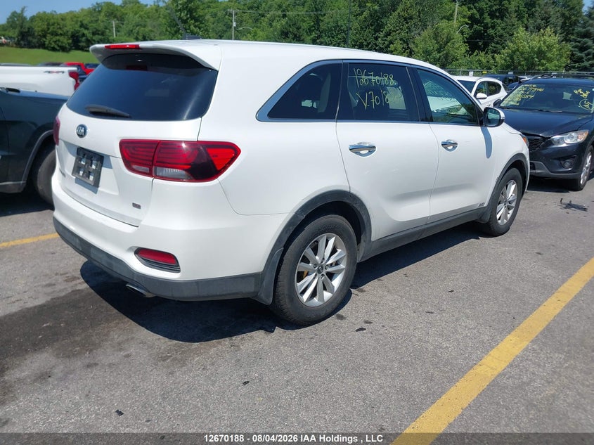 Vin: 5xypgda31lg701820, lot: 3073198, kia sorento 20204