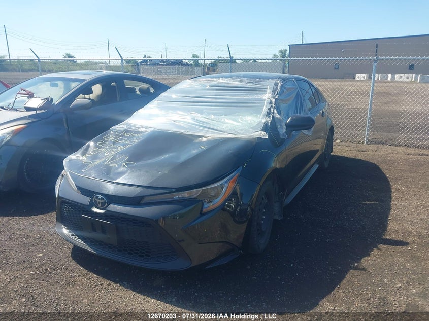2022 Toyota Corolla, Front, IAAI, VIN 5YFBPMBE1NP271831 — photo 2