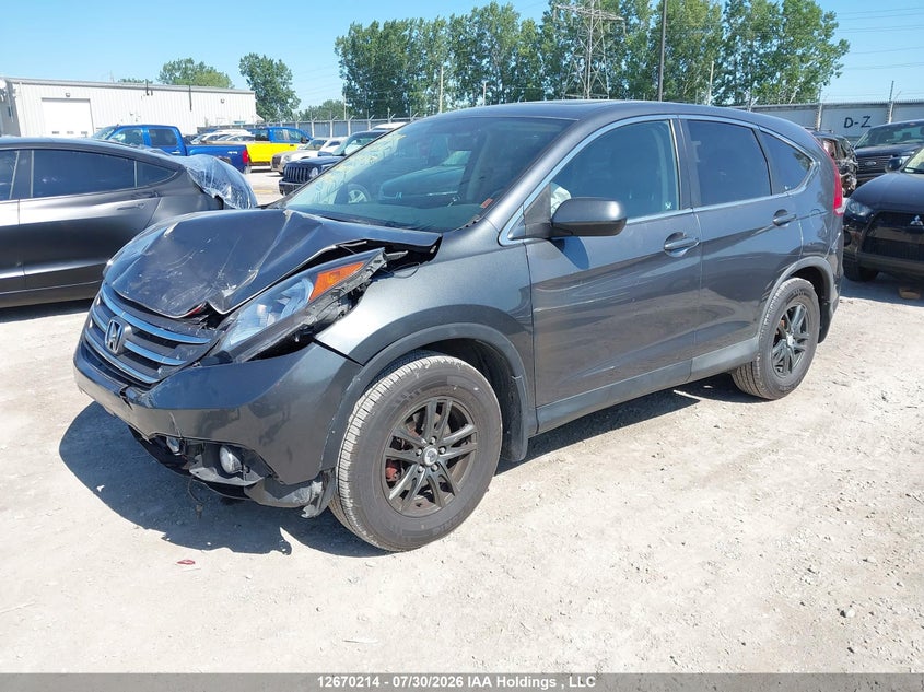2012 Honda CR-V, Удар спереди, IAAI, VIN 2HKRM3H5XCH001077 — фото 2